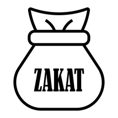 donation Line Icon