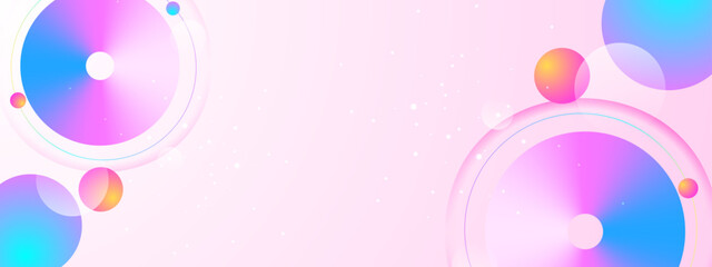 Pink gradient geometric background for technology visuals, digital themes, or creative presentations