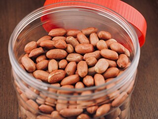 유기농 견과류 땅콩, 음식, 간식