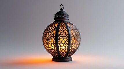 Fototapeta premium black ramadhan lantern. ramadhan lantern