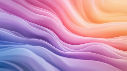 Fototapeta premium Vibrant Colorful Abstract Gradient filled abstract design with vibrant hues and soft transitions, creating a visually immersive and modern aesthetic.