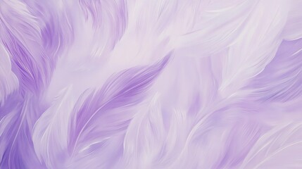 Obraz premium Soft Pastel Lilac Feather Background with Delicate Texture and Tender Purple Pattern