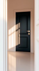 close-up of abstract noise cancelling, super quiet, minimalist space with copy space.