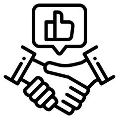 Client Relationship  Icon 