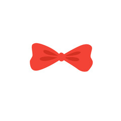 red bow tie illustration