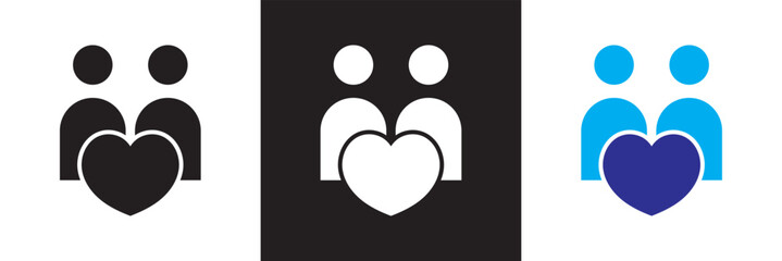 Counseling icon . Containing design counseling, therapy, psychology, consultation, patient, advice. etc.  isolated on white and black background. vector illustration. EPS 10