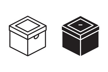 box, donation box icon