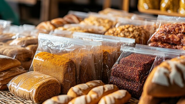 CPP Film for Packing and Distribution of Masala Farshan Bread Food Packaging