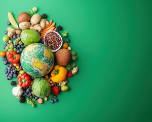 A campaign teaching about food carbon footprint