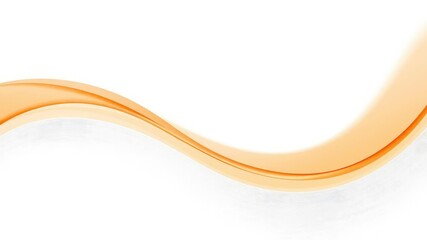 Wavy abstract design with an orange and white color gradient creating a dynamic and modern look, design inspiration, visual art, orange and white gradient