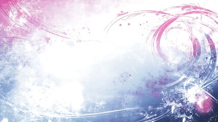 Pink blue swirl abstract art background