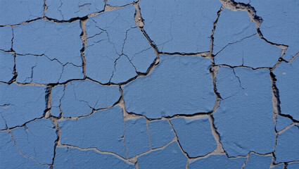 Obraz premium Cracked soil background