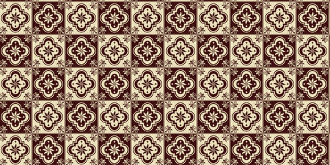 Decorative seamless pattern brown and vanila color, brown pattern, decoration pattern,