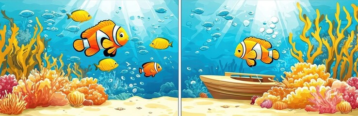 Teach attentiveness through a find the differences challenge.