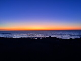 Fototapeta premium sunset over the sea