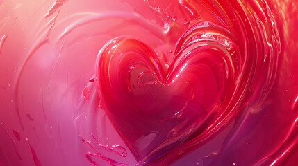 red heart background