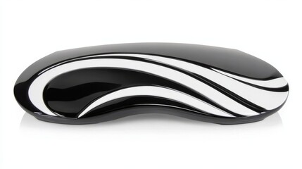 Naklejka premium Sleek Black and White Modern Device Design