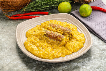 Indian cuisine - Malai kofta with gravy