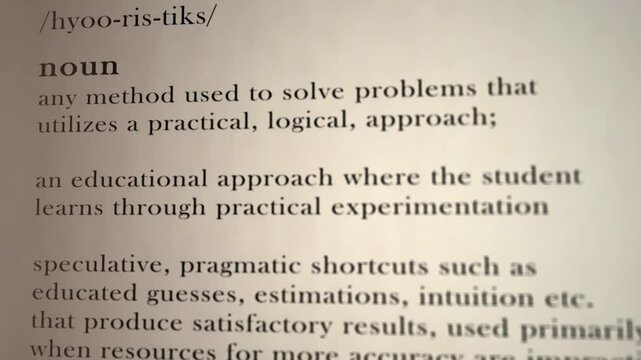 Heuristics Definition