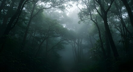 Fototapeta premium The Silent Enclave Generative AI