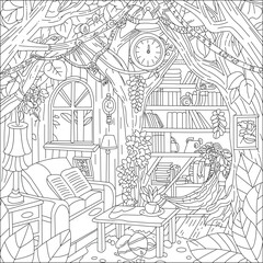 Fototapeta premium It is a beautiful line art