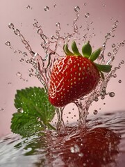 Strawberry Splash – A High-Speed Burst of Juicy Freshness