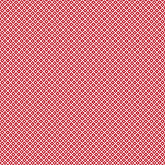Obraz premium Red Geometric Seamless Pattern