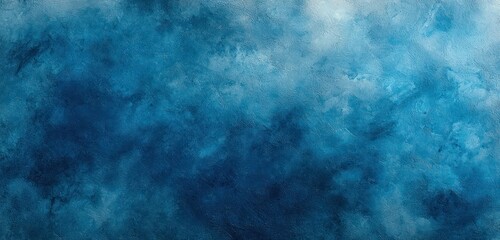 Obraz premium Professional aesthetics are achieved with high-quality blue gradients underlaid by soft grain textures.