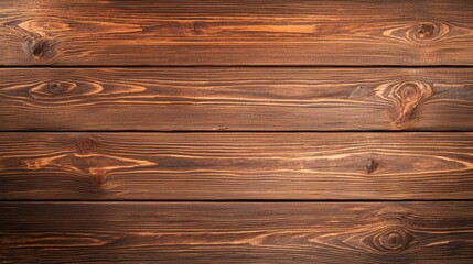 A close-up view of textured wooden planks, showcasing rich brown tones and natural grain patterns in a rustic style.