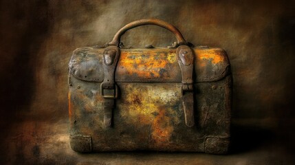 Antique Leather Travel Bag: A Timeless Relic