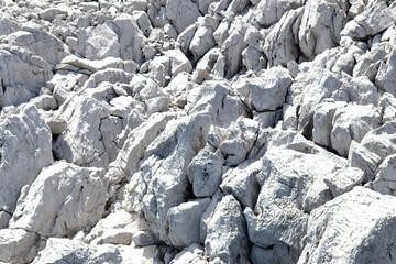 Fascinating rock formations. Natural rock background texture. Geological ground concept. Wallpaper.