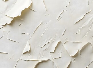 Obraz premium Abstract White Texture Peeling Paint Surface