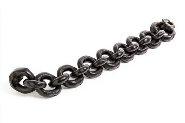 Obraz premium Heavy Duty Industrial Chain Art Piece
