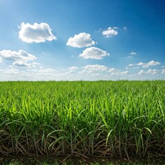 Fototapeta premium corn field and sky