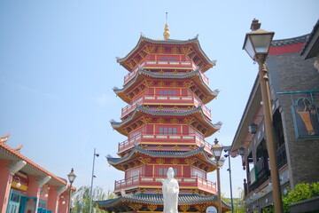 Naklejka premium Pagoda