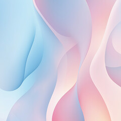 Minimalist abstract mobile wallpaper with soft pastel gradients