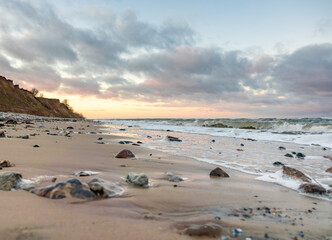 Sonnenuntergang am Strand