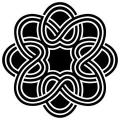 Neon Waves Futuristic Glow Against a Dark Horizon