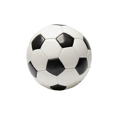 Fototapeta premium Soccer ball isolated on transparent background.