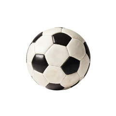 Fototapeta premium Soccer ball isolated on transparent background.