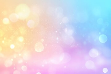 Obraz premium Pastel bokeh background, light, glow, gradient, texture, design, website, presentation