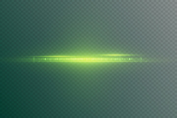 Light special effect of light. Bright flash effect and explosion. On a transparent background.