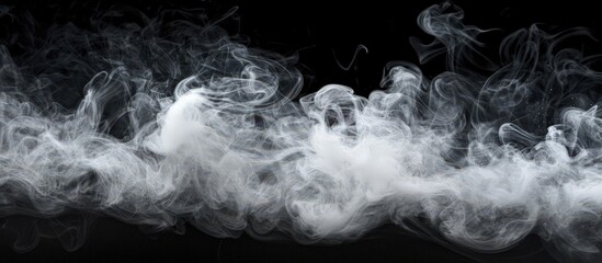 Naklejka premium Enhance Your Art with a Smoky Fog Overlay