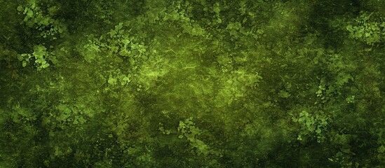 Fototapeta premium Tranquil park scene on July 10 featuring unique moss patterns.