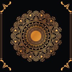 a mandala design
