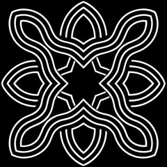 Electric Currents Vibrant Neon Patterns in Motion