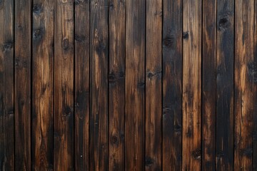 Fototapeta premium Dark wood planks wall texture background