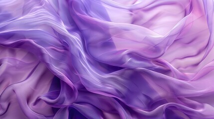 Obraz premium Soft, flowing abstract background of purple fabric, delicate texture, artistic fabric concept.