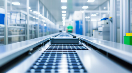 Obraz premium Explore the future of electronics manufacturing with fully automated PCB assembly lines, designed to enhance precision, reduce human error, and improve production speed. Learn how