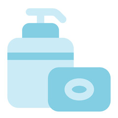toiletries icon for illustration